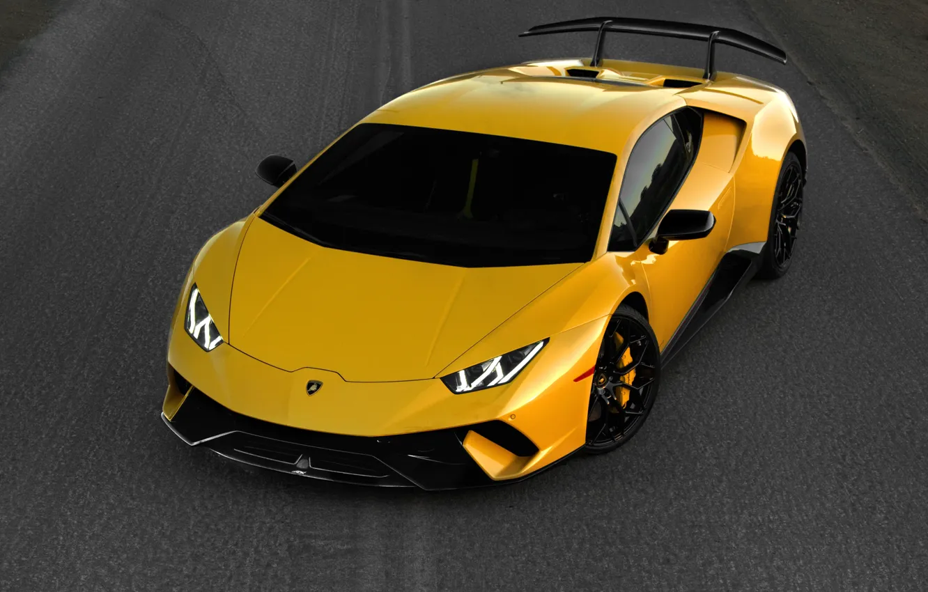 Photo wallpaper Lamborghini, supercar, Performante, Huracan