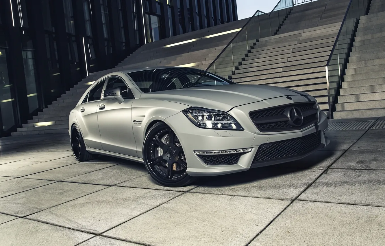 Photo wallpaper car, tuning, Mercedes, AMG, tuning, Wheelsandmore, rechange, Mercedes-Benz CLS 63