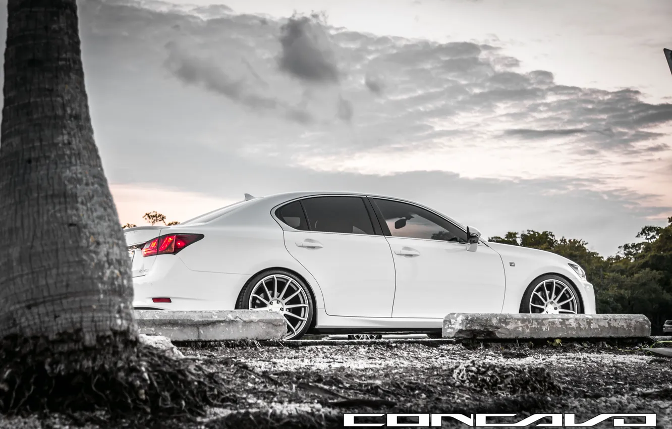 Photo wallpaper machine, auto, the sky, Lexus, auto, F-Sport, Wheels, Concave