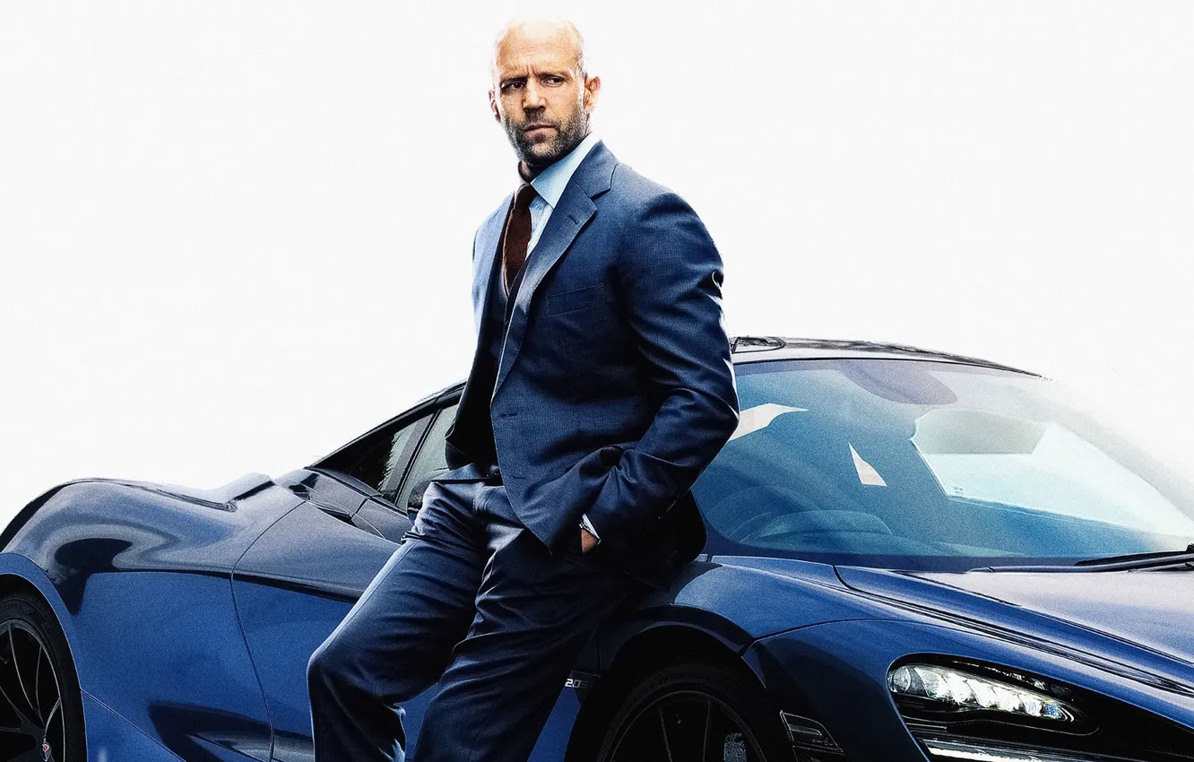 Photo wallpaper car, McLaren, movie, Jason Statham, Deckard Shaw, Fast & Furious: Hobbs & Shaw