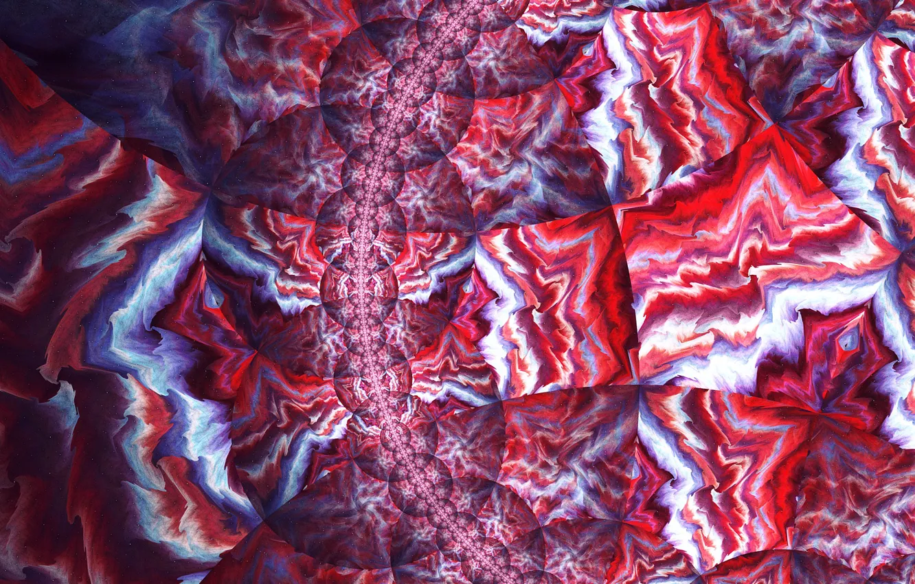 Photo wallpaper divorce, fractal, bright, tatasz, by tatasz