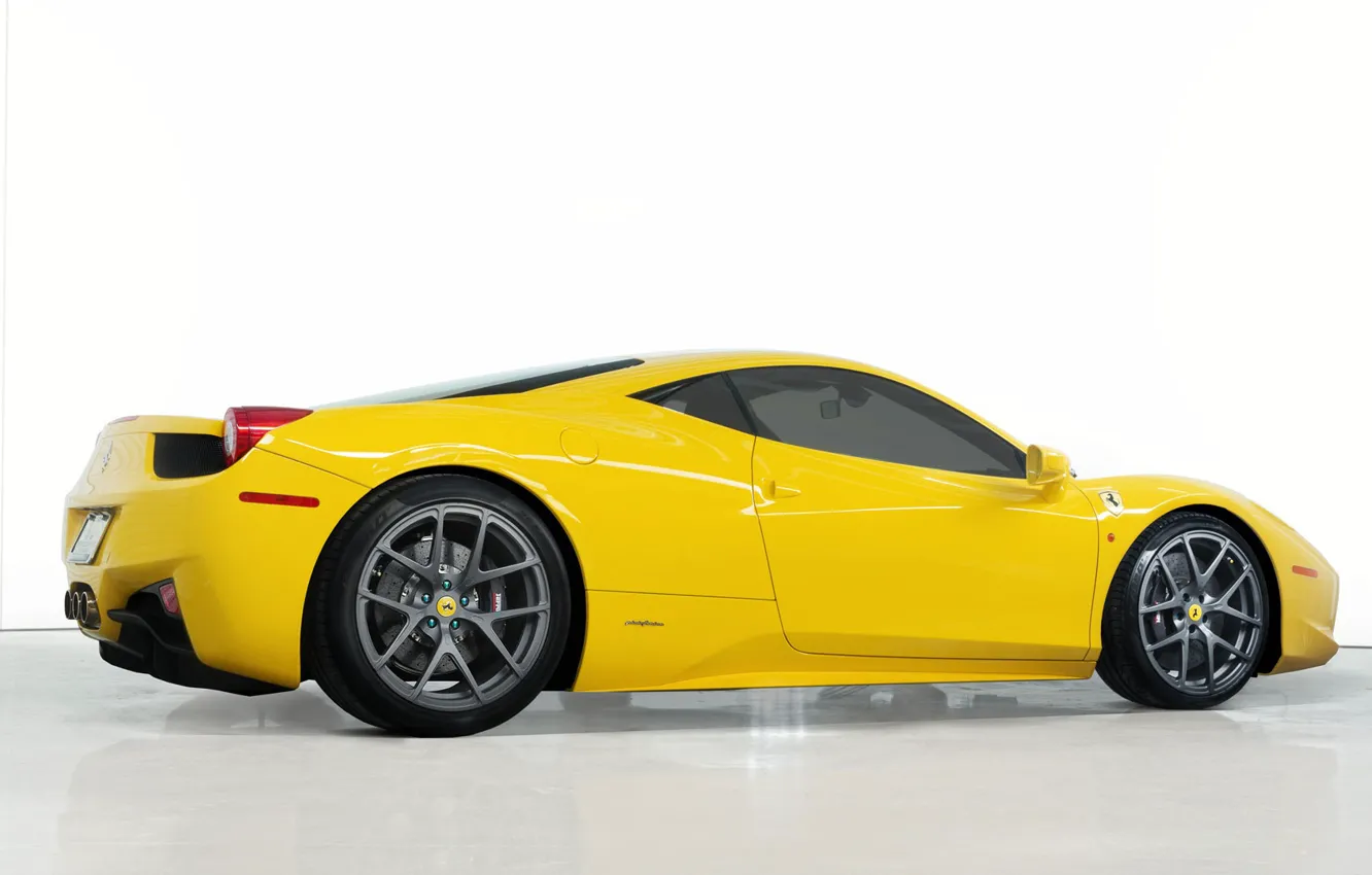 Photo wallpaper coupe, Ferrari, supercar, 458