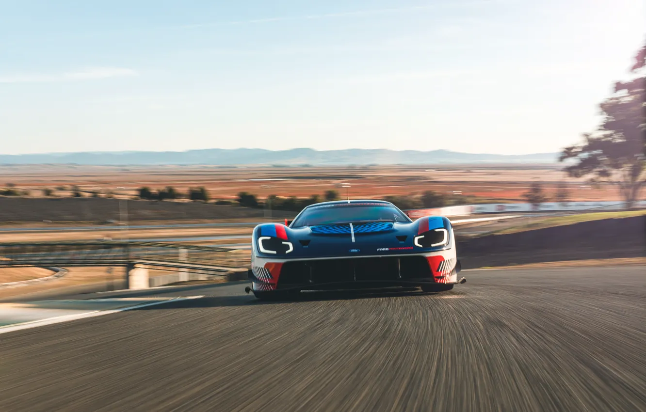 Photo wallpaper Ford, drive, GT, 2023, Ford GT Mk IV