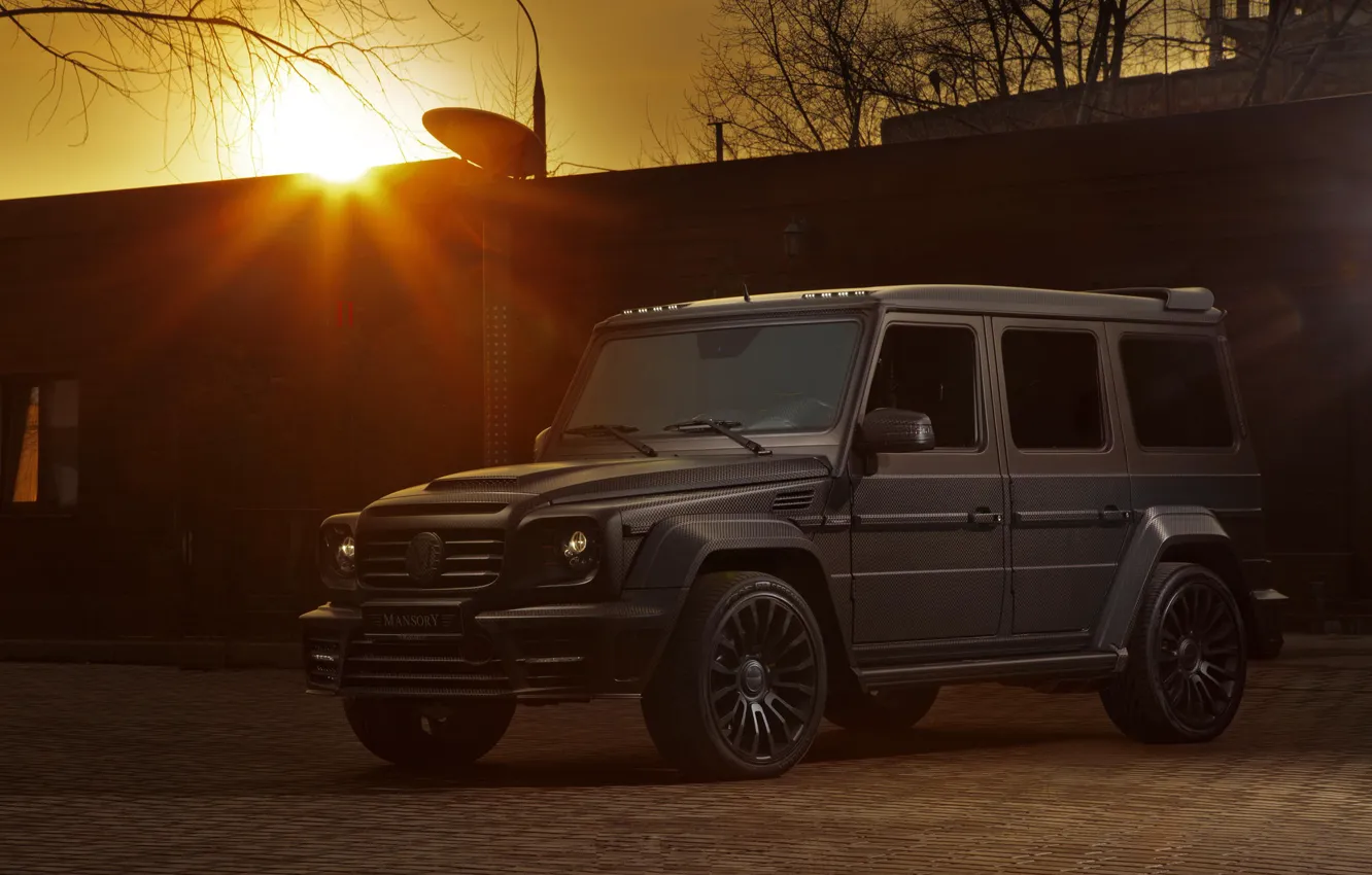 Photo wallpaper Mercedes, Benz, AMG, Mansory, G63