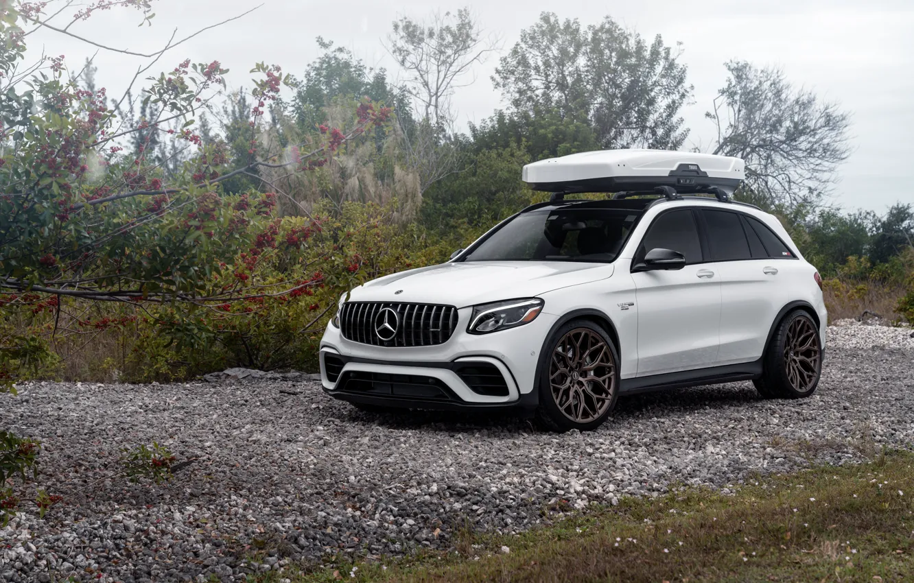Photo wallpaper GLC, Mercedes, Mercedes - Benz, white