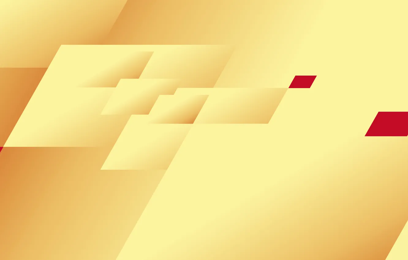 Photo wallpaper yellow, red, line
