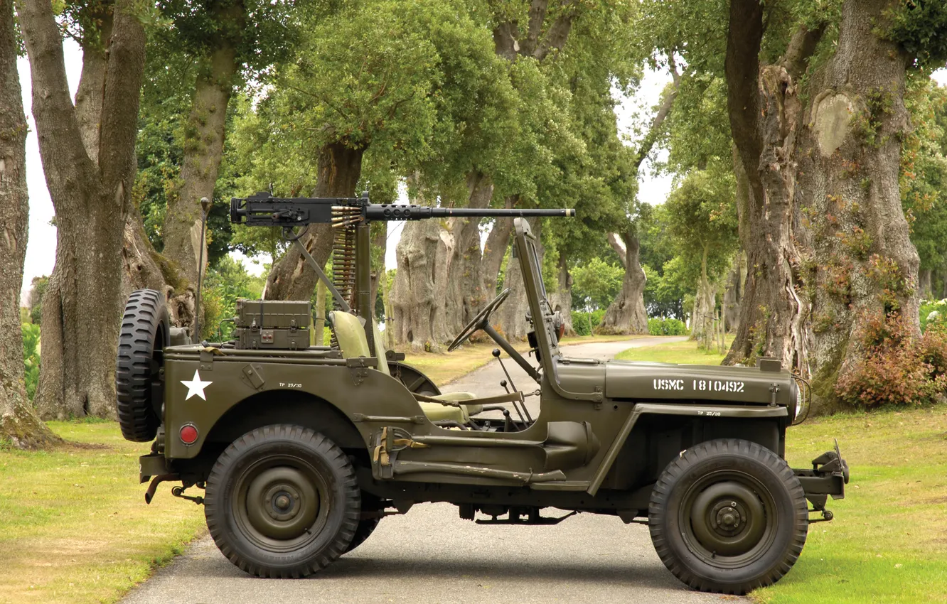 Photo wallpaper Jeep, Willys, M38