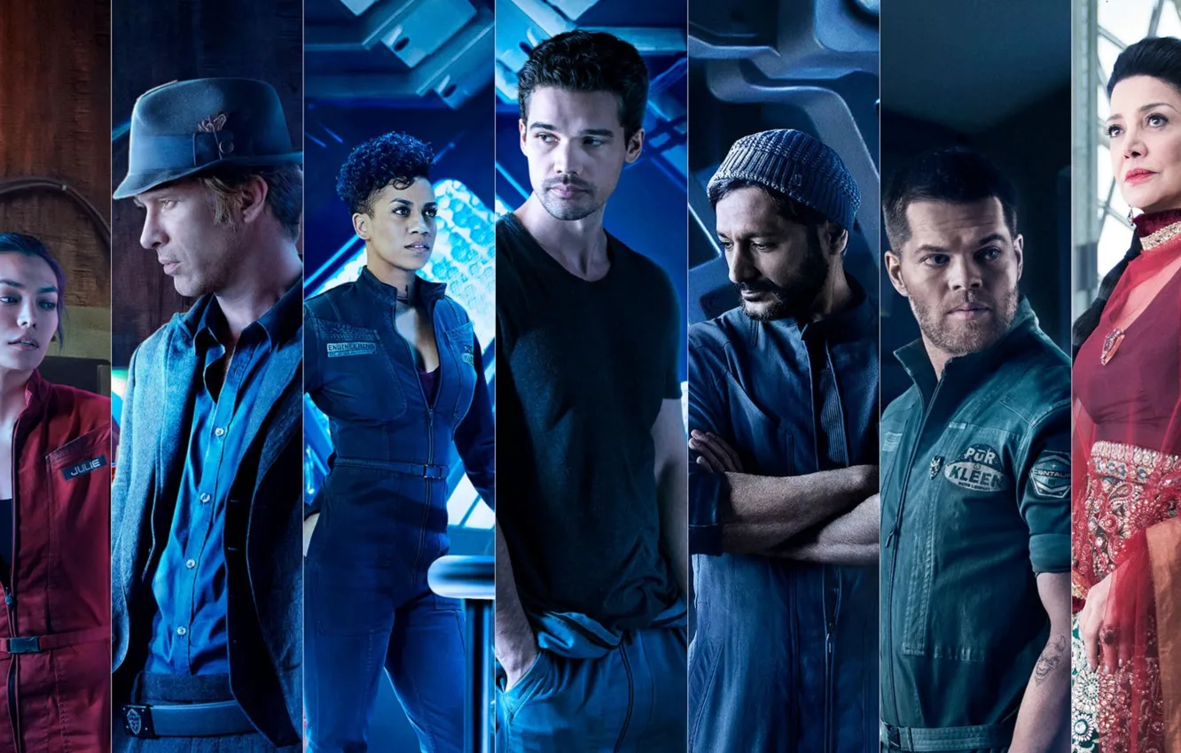 Photo wallpaper actors, the series, Movies, Space, The Expanse, ashlagi