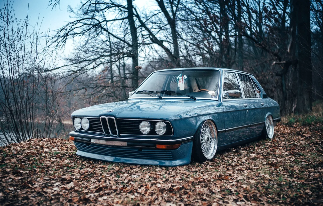 Photo wallpaper BMW, E12, 5-Series, 518, OLD SHCOOL