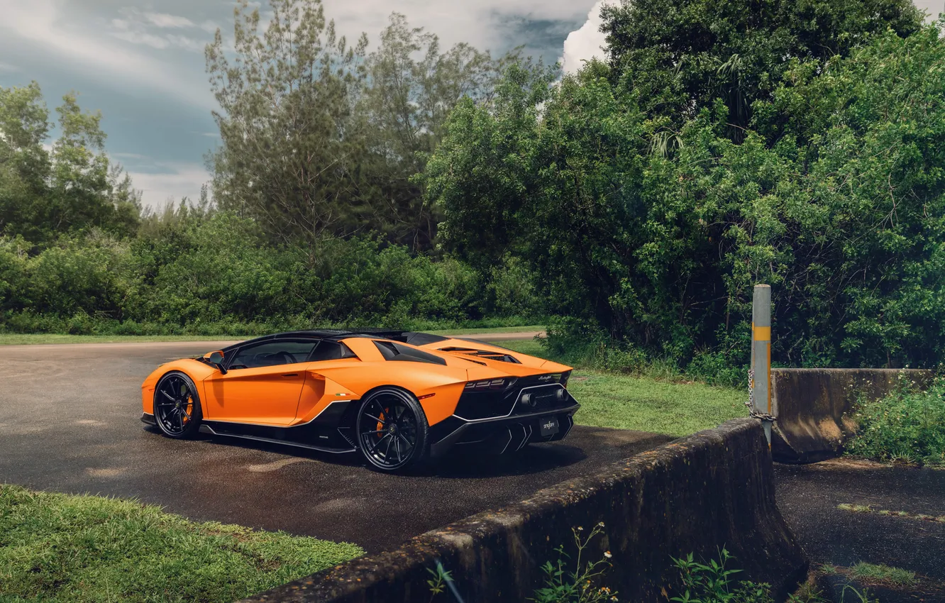 Photo wallpaper car, Lamborghini, wallpaper