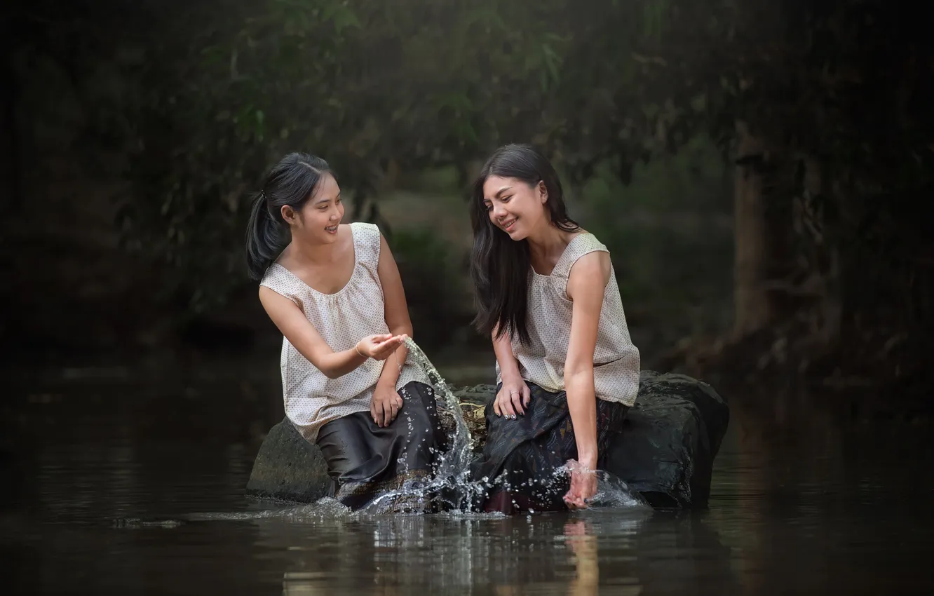 Photo wallpaper China, wallpaper, girl, sexy, woman, model, asian, cute