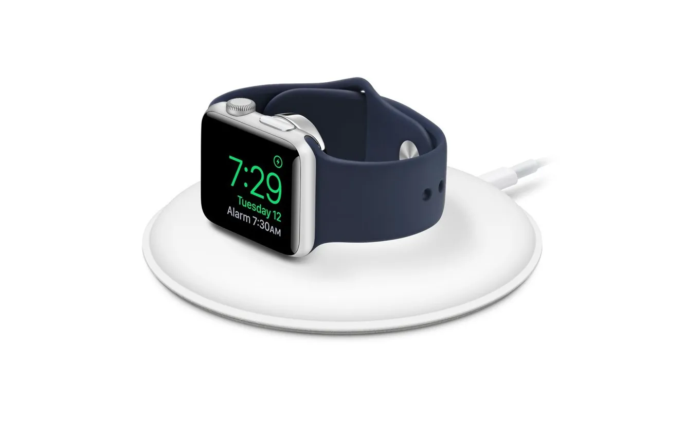 Photo wallpaper hi-tech, technology, smartwatch, Airpower, wireless charger