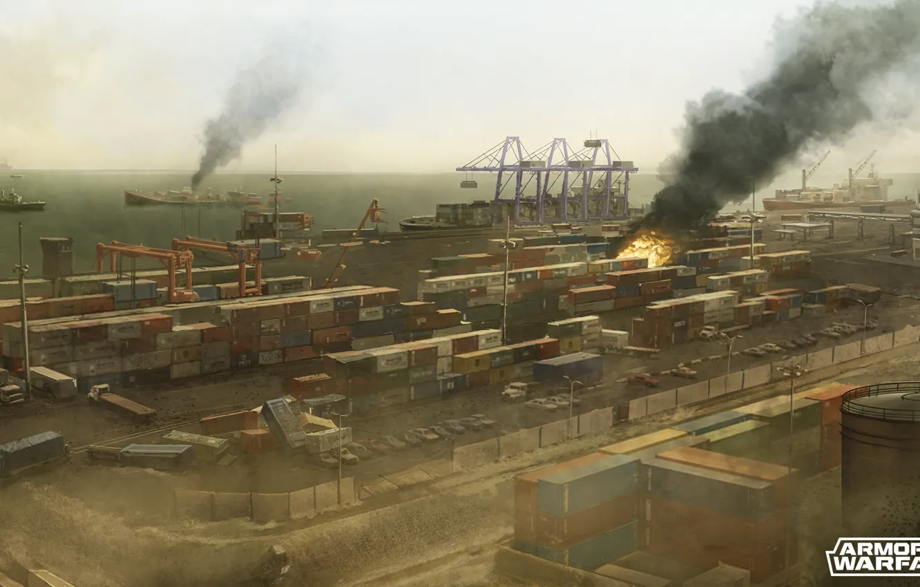 Photo wallpaper tank, Armored Warfare, onlinehry