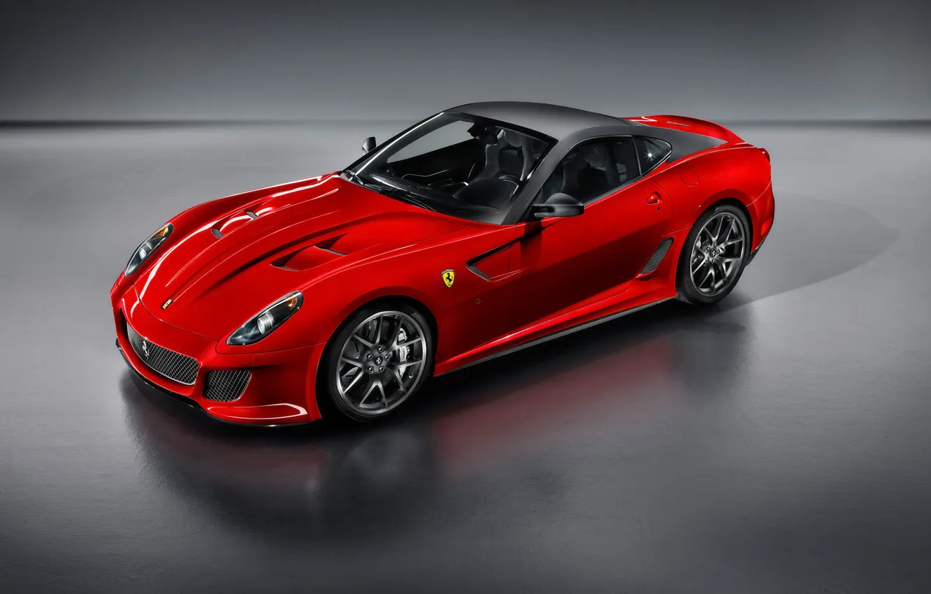Photo wallpaper red, Ferrari, sports car, 599 GTO