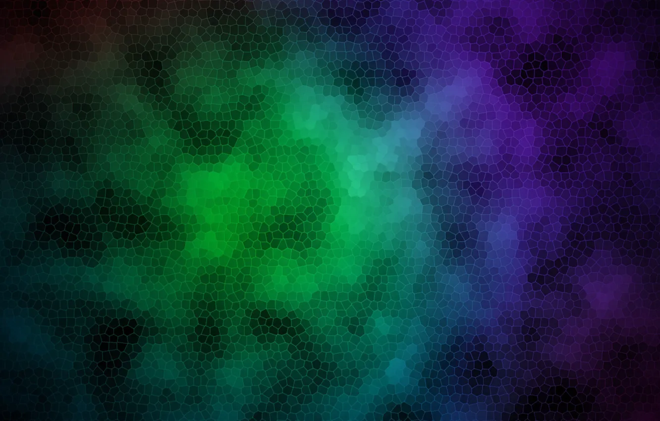 Photo wallpaper purple, green, mesh