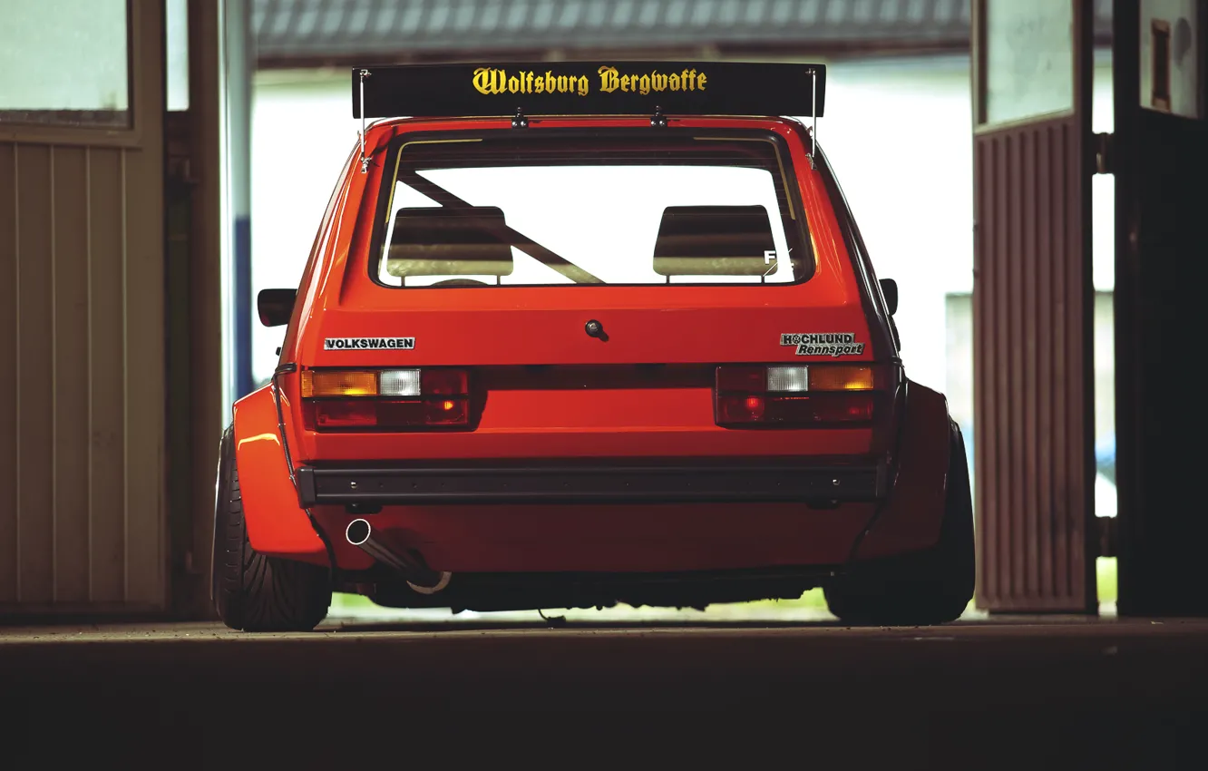Photo wallpaper volkswagen, Golf, golf, Volkswagen