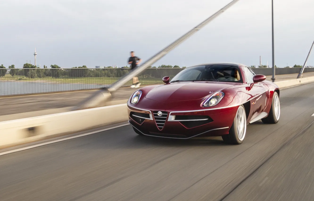 Photo wallpaper Alfa Romeo, Flying Disc, Alfa Romeo Disco Volante, 2019