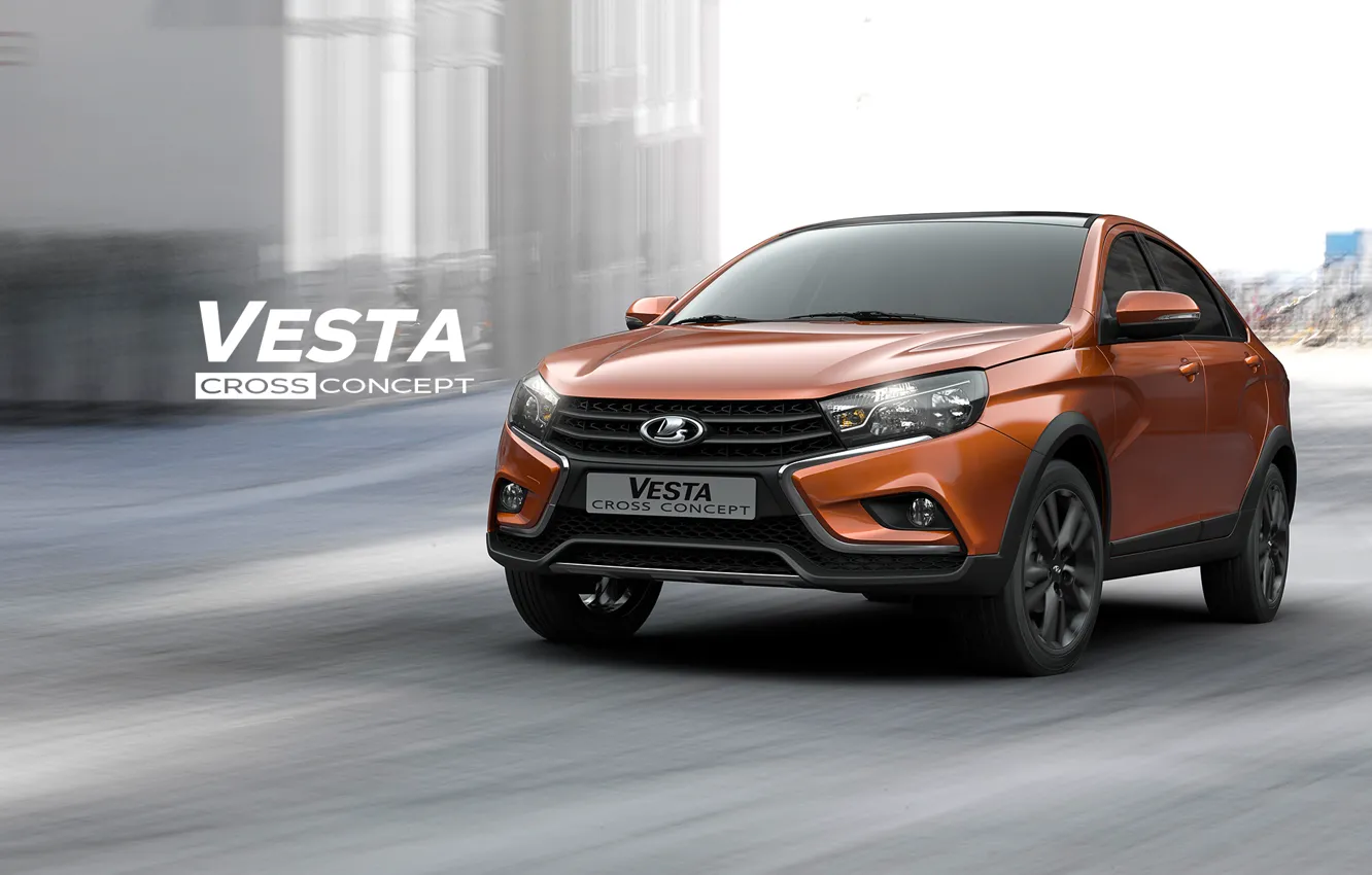 Photo wallpaper concept, the concept, VAZ, Lada, AVTOVAZ, lada vesta cross, Lada Vesta, Lada Vesta cross