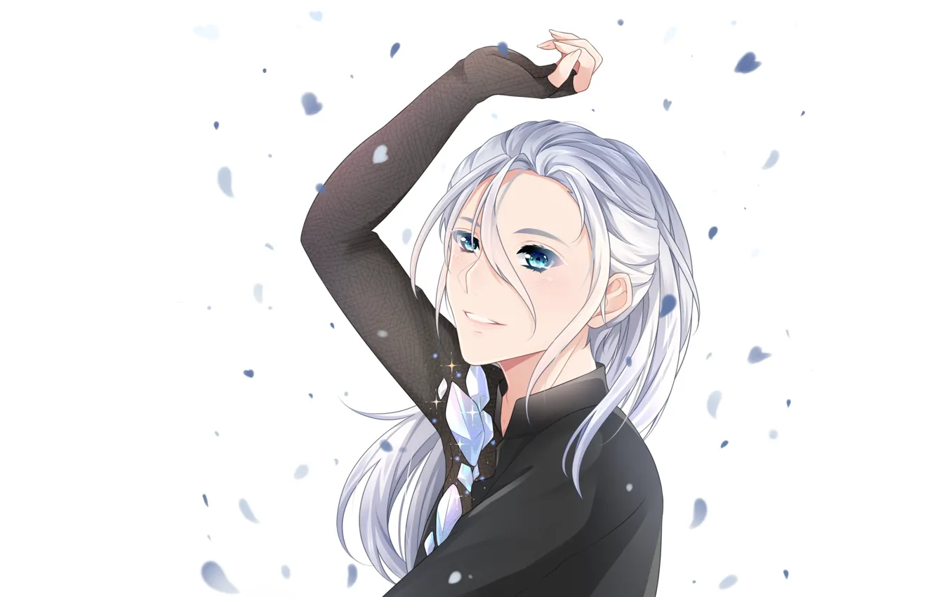 Photo wallpaper the man, Yuri on Ice, Yuri on the ice, Viktor Nikiforov, Victor Nikiforov, art, anime