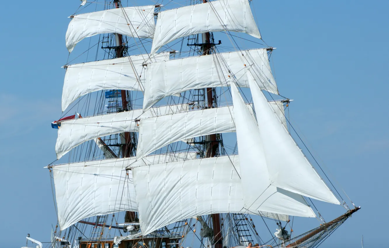 Photo wallpaper sea, stay, romance, sail, walk