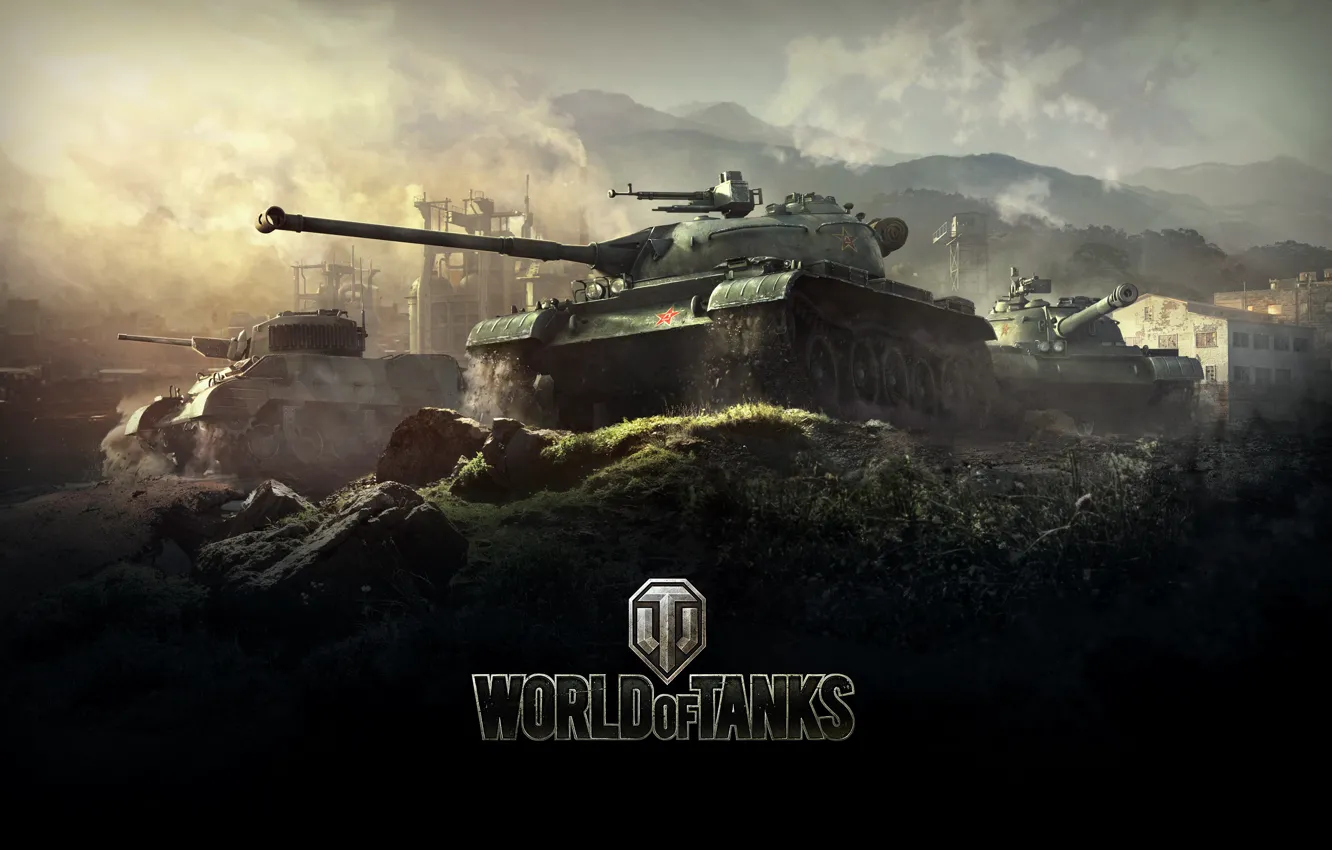 Photo wallpaper World of Tanks, Chinese, Video Game, Light Tank, Tanks, WZ-132
