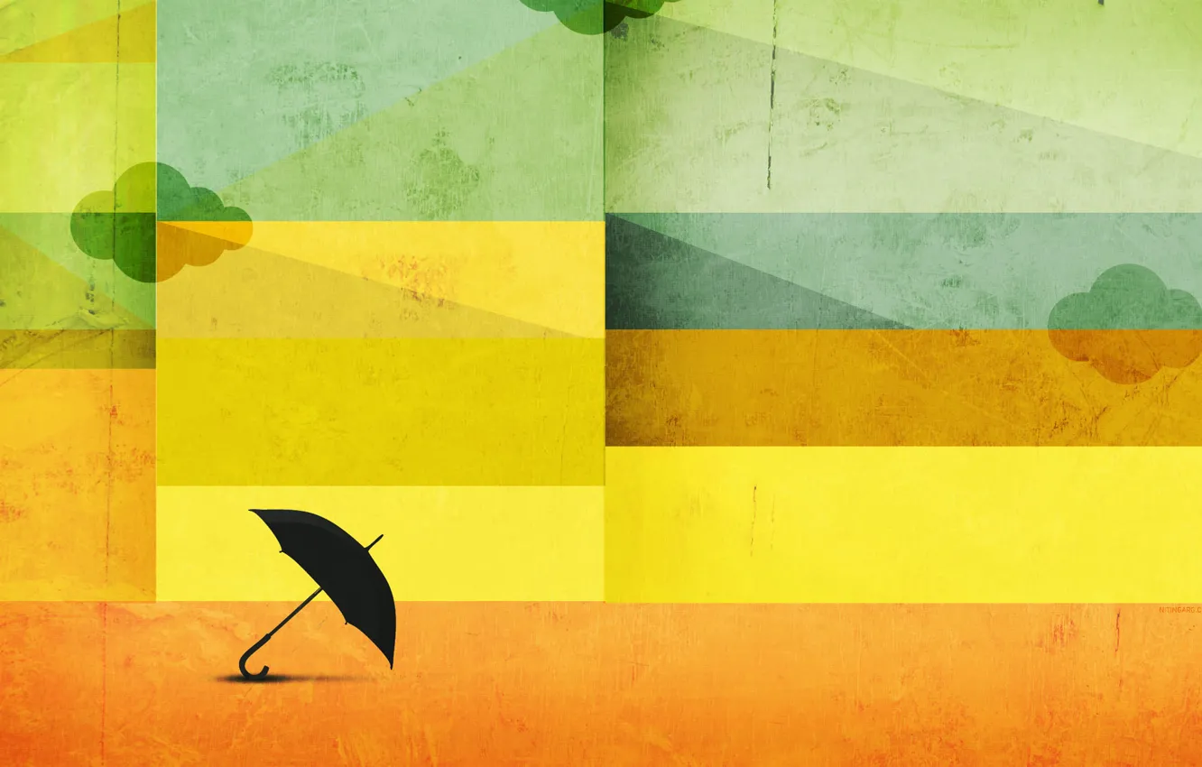 Photo wallpaper abstraction, strip, umbrella