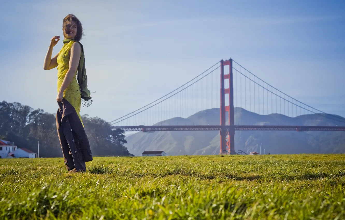 Photo wallpaper summer, girl, smile, mood