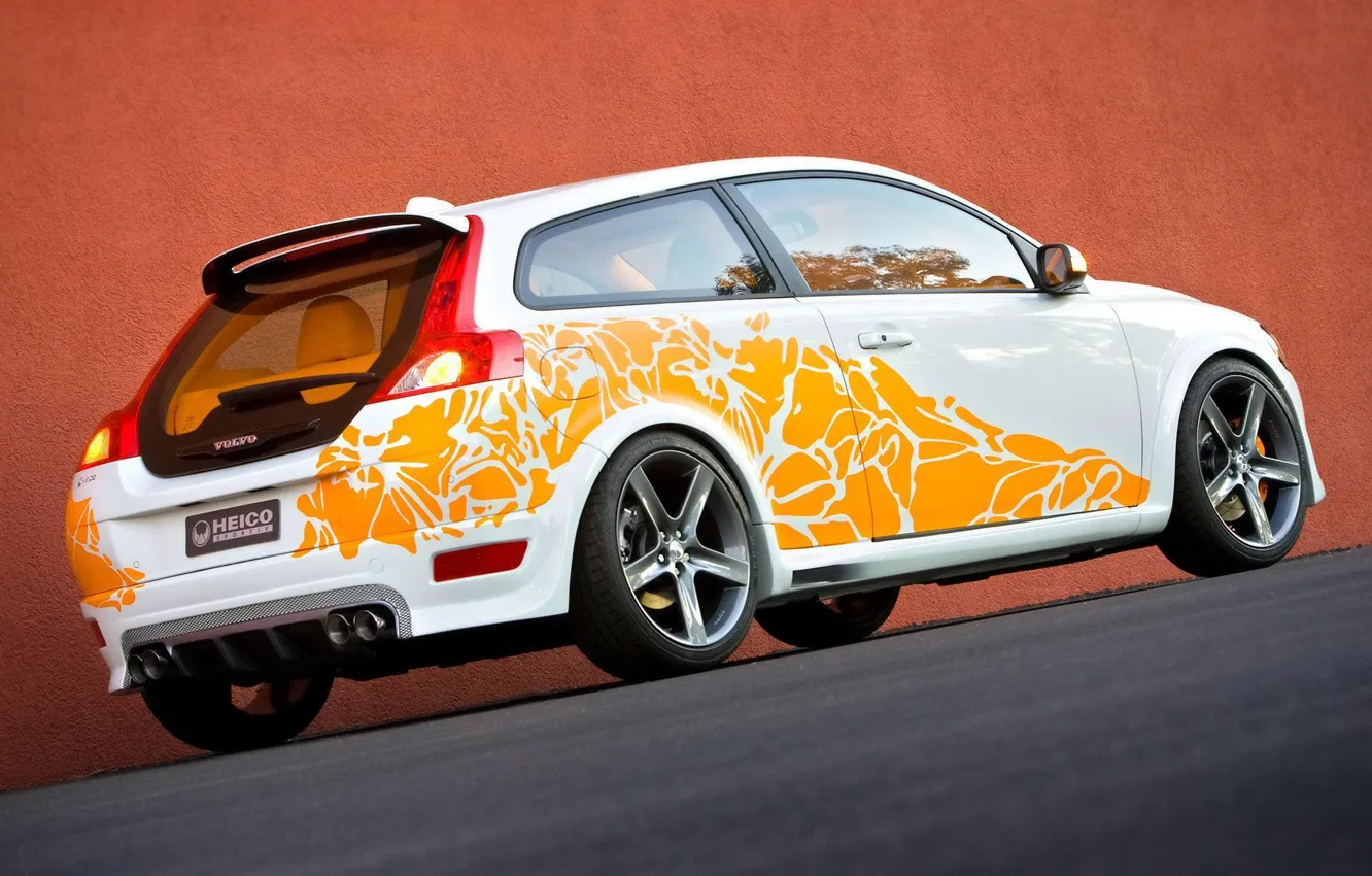 Photo wallpaper wall, sport, tuning, Volvo, Sport, Heico, C30