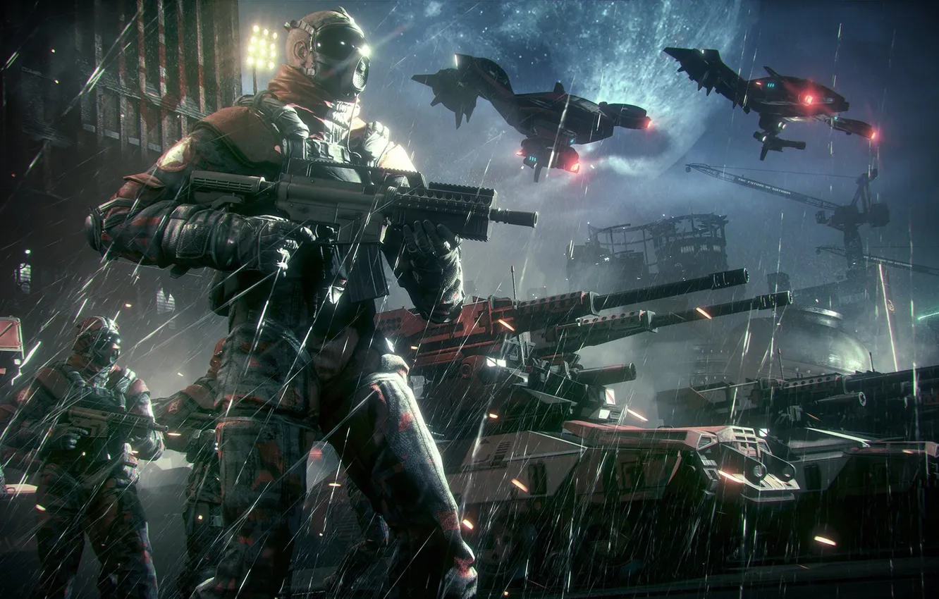 Photo wallpaper Batman, Warner Bros. Games Montreal, Batman: Arkham Origins, Warner Bros. Interactive Entertainment, 1C-Softklab, Splash Damage