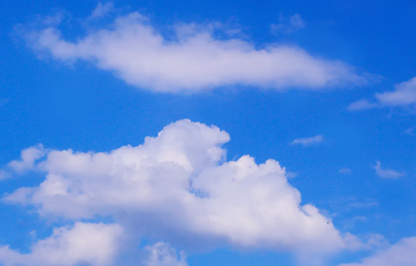 Photo wallpaper sky, blue, cloud
