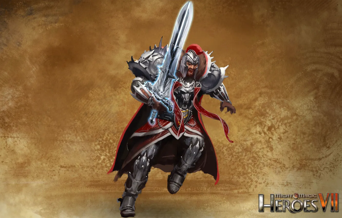 Photo wallpaper art, art, master of the sword, heroes of might and magic 7, Might &amp; Magic …