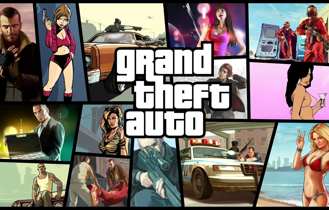 Photo wallpaper the game, gta, Grand Theft Auto, Rockstar North, Rockstar Games