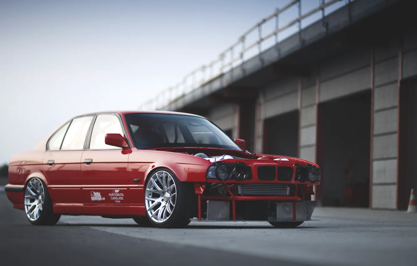 Photo wallpaper bmw, BMW, e34