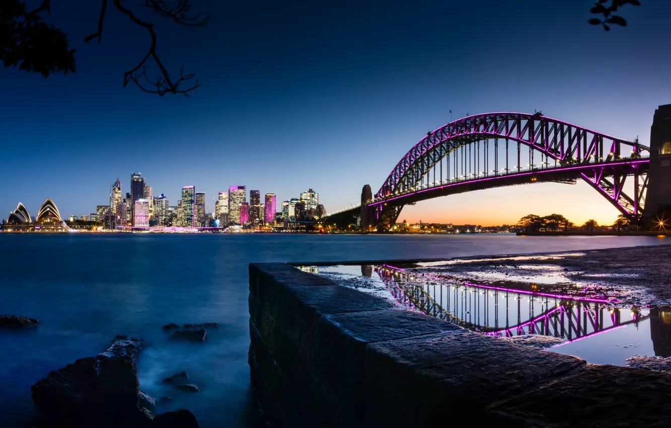 Photo wallpaper Australia, New South Wales, Kirribilli