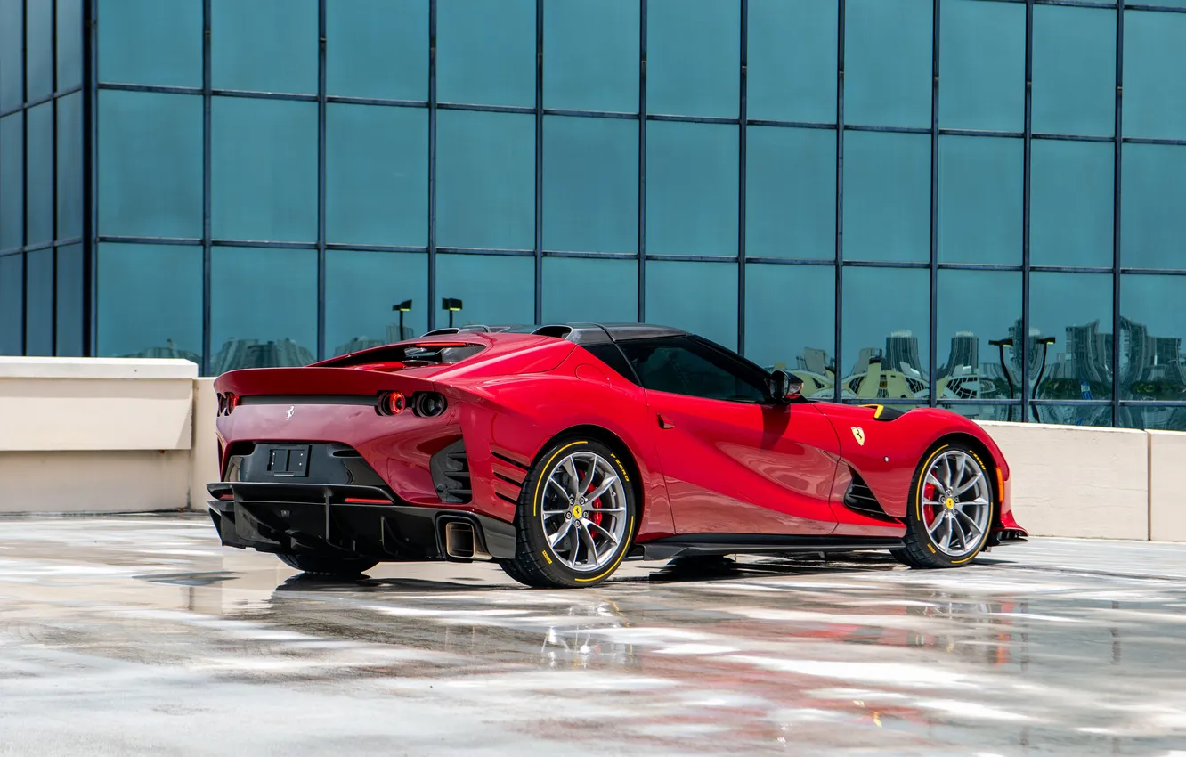 Photo wallpaper supercar, Supercar, Limited Edition, Ferrari 812, Competition A, Ferrari 812 Competizione A
