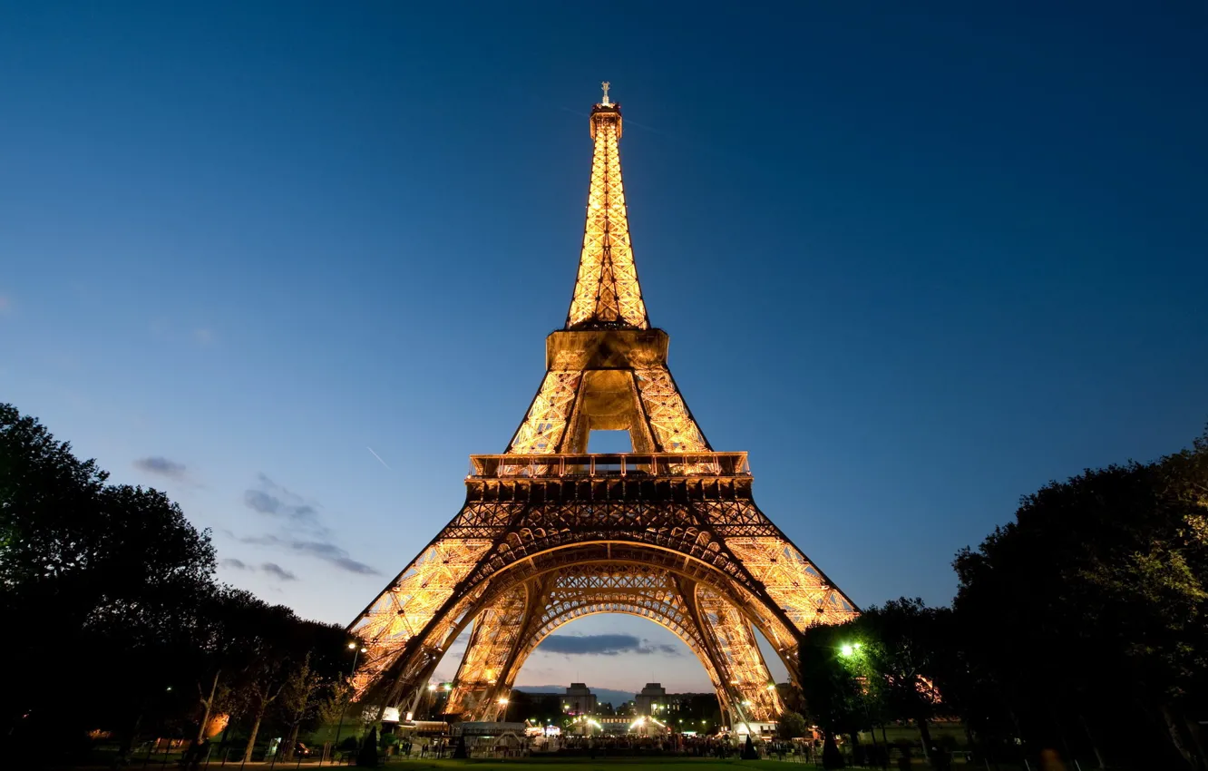 Photo wallpaper #love, #city, #paris