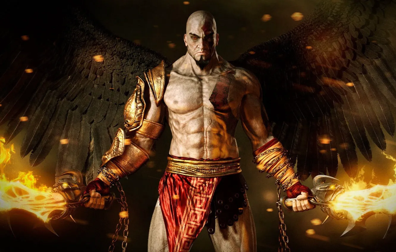 Photo wallpaper Kratos, God of War: Ascension Kratos, God of war: ascension