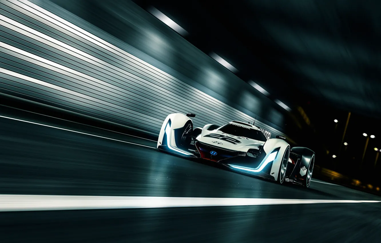 Photo wallpaper machine, auto, supercar, sports car, Hyundai, VGT, Gran Turismo, Blind Sarathonux