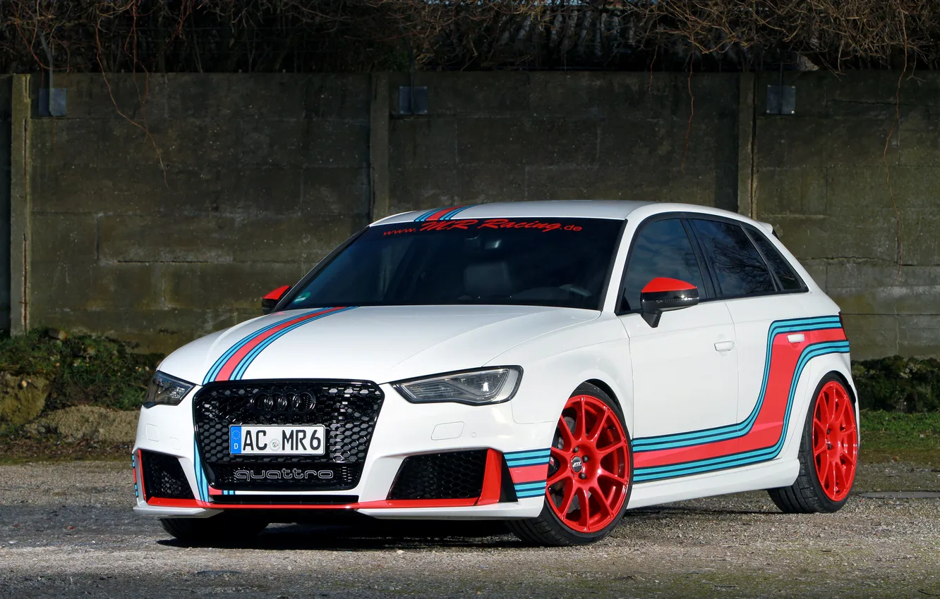 Photo wallpaper Audi, Audi, RS 3, MR Car Design