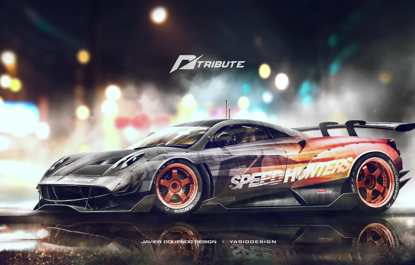 Photo wallpaper Game, Pagani, Need for Speed, Cars, The Tuning Side