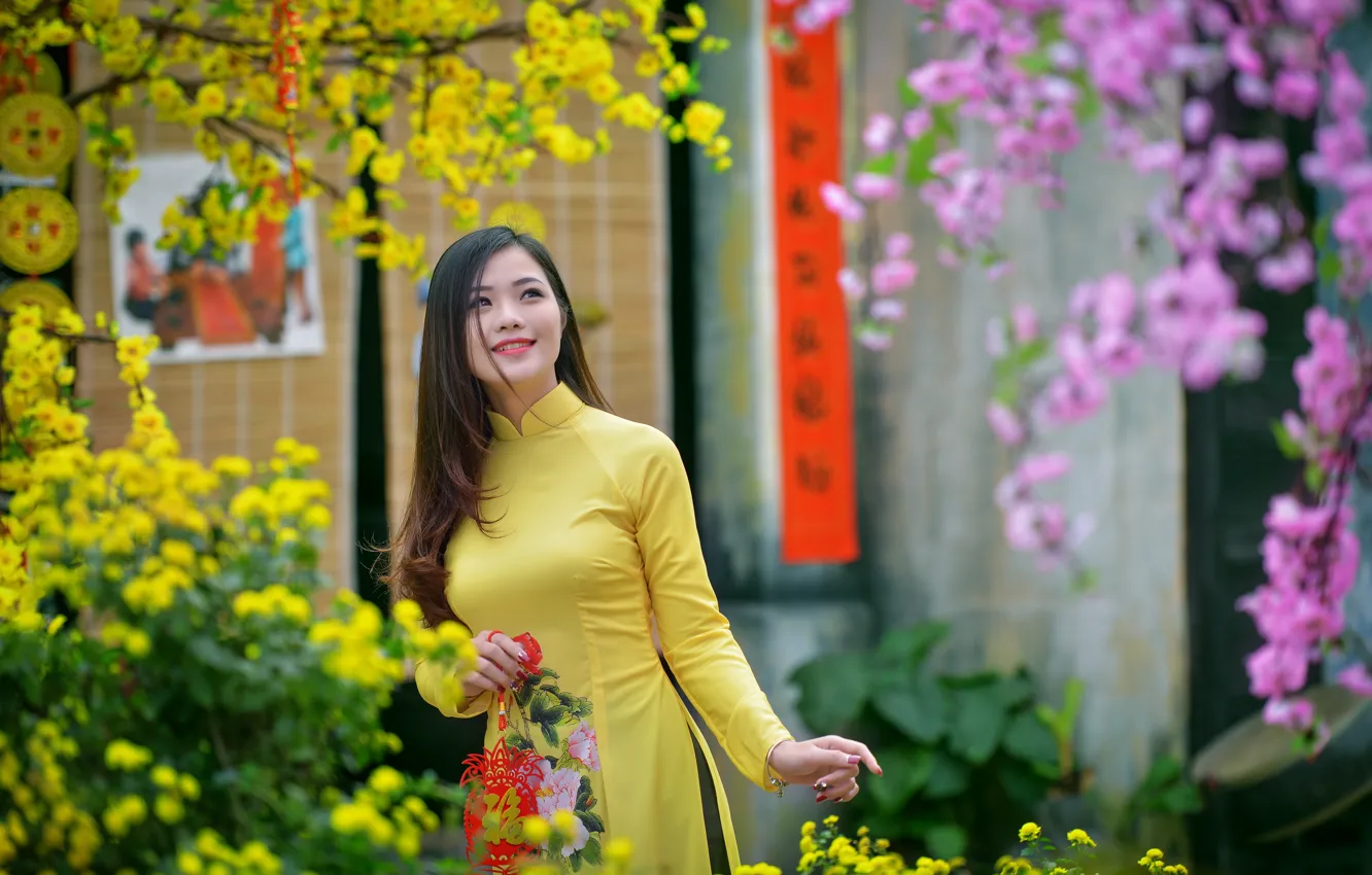 Photo wallpaper summer, girl, model, beauty