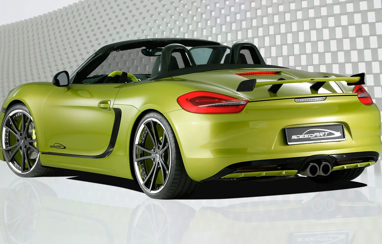 Photo wallpaper Porsche, convertible, SpeedART, Boxster S