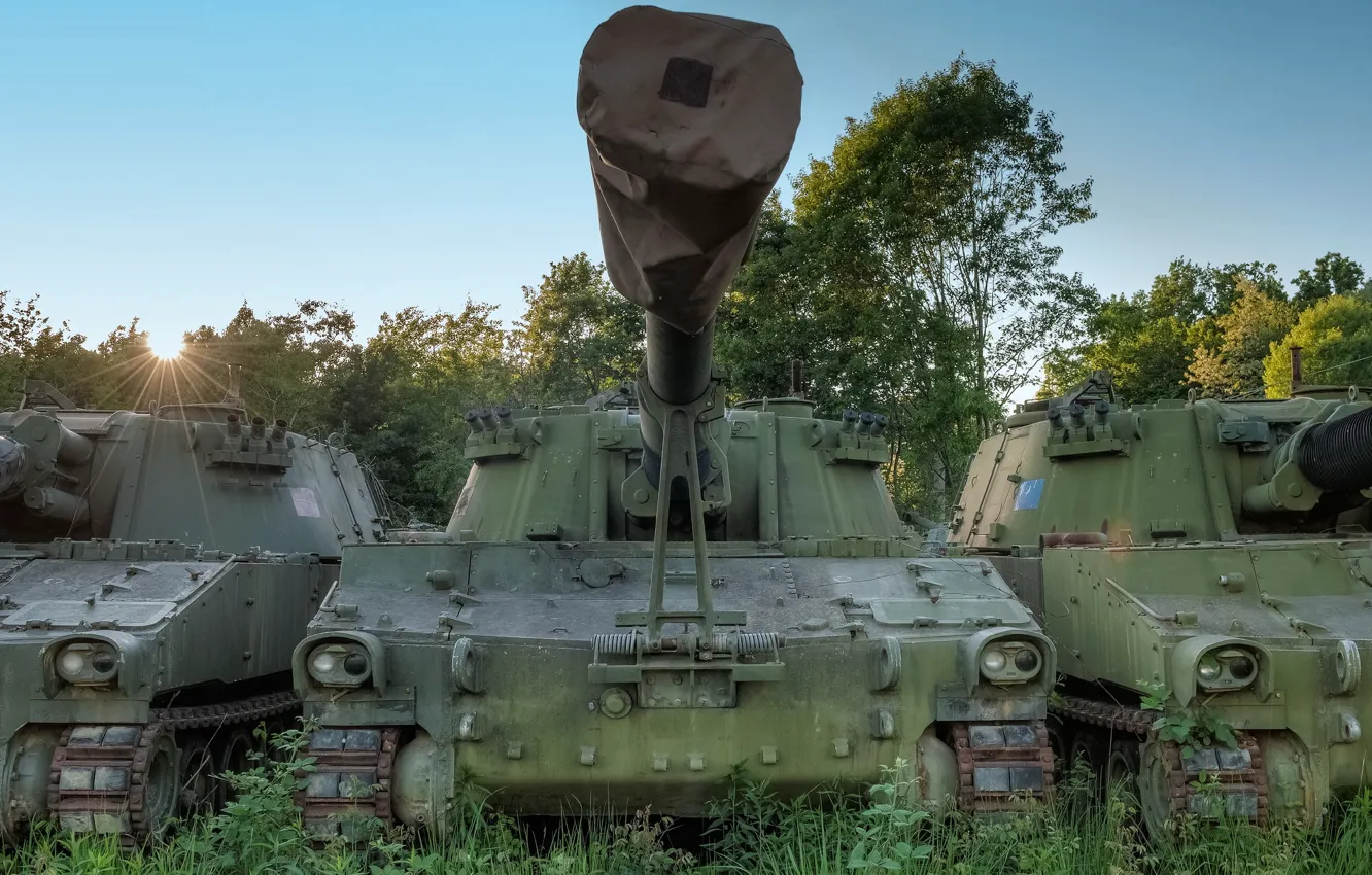 Photo wallpaper weapons, army, tank