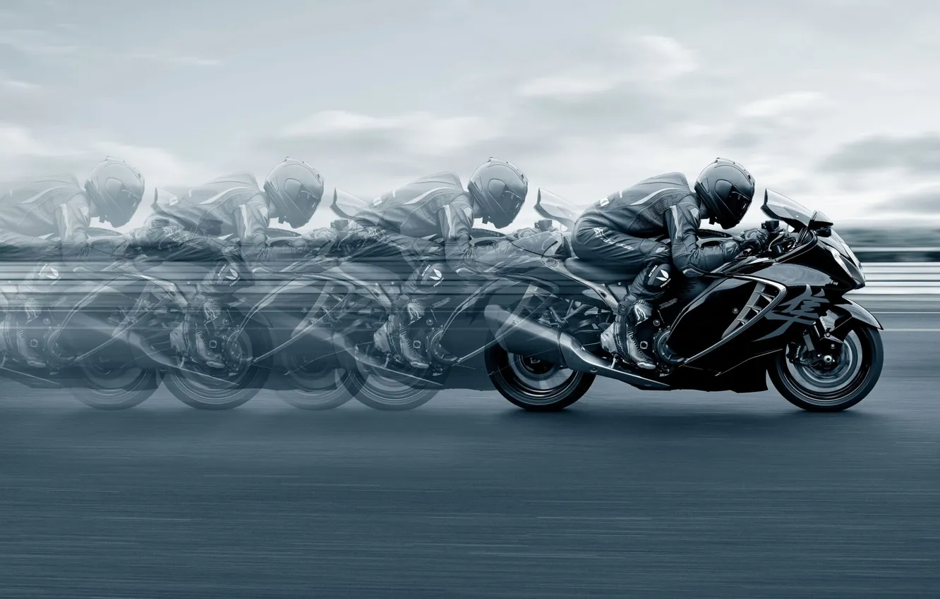 Photo wallpaper Hayabusa, suzuki, 2022