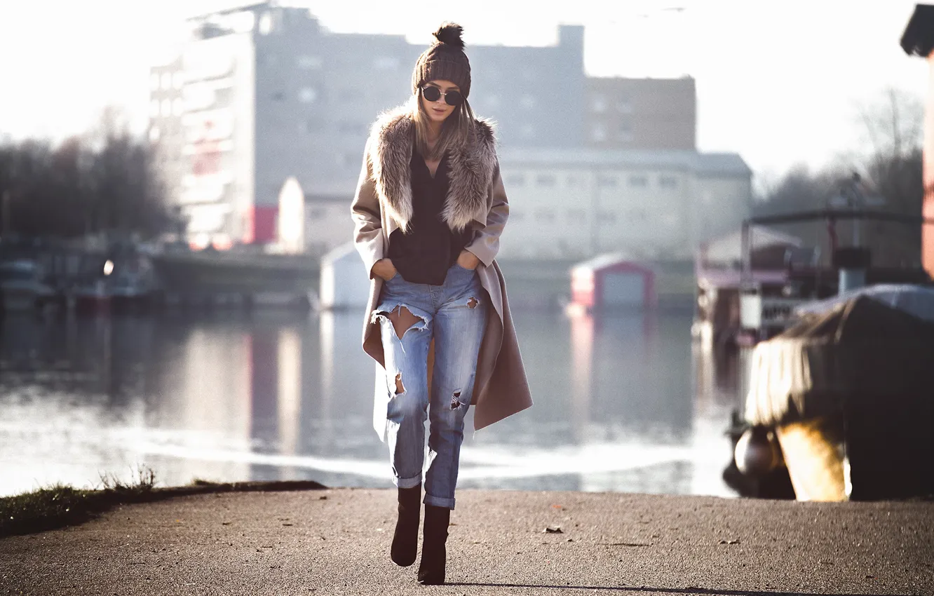 Photo wallpaper girl, style, model