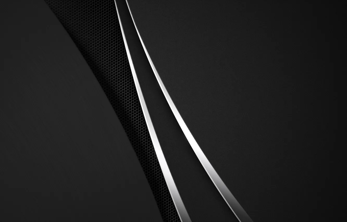 Photo wallpaper strip, abstract, carbon