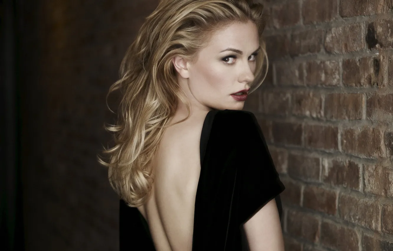 Photo wallpaper Wallpaper, actress, wallpapers, Anna Paquin, Anna Paquin, look wall