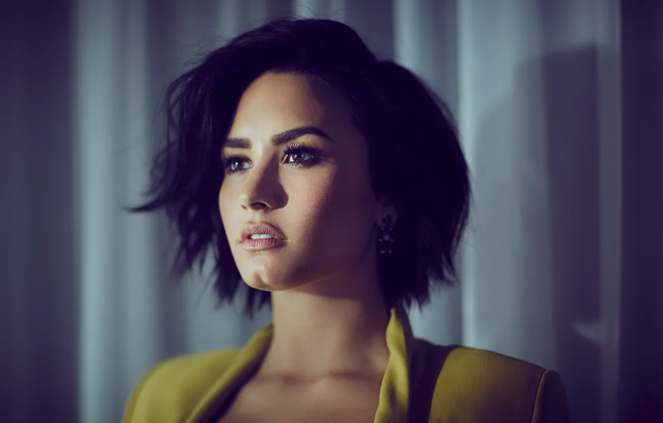 Photo wallpaper brunette, singer, Demi Lovato, Demi Lovato