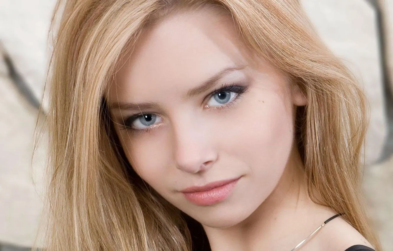 Photo wallpaper girl, hair, hairstyle