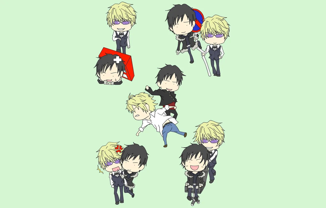 Photo wallpaper Durarara, Durarara, Shizuo Heiwajima, Of Izaya Orihara, the headless horseman